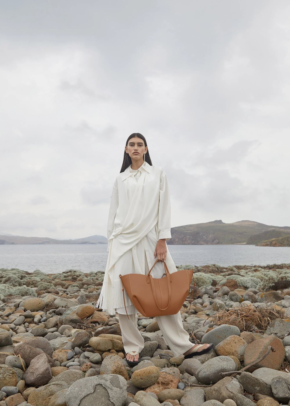 Bolsa Tote Polene Cyme Marrom | MEXICO OGDZSV